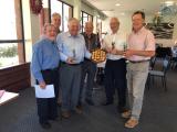 Barry Boyd, John Campbell, Gerry Gillett, and Colin Glendenning, winners Fred Sorenson Shield