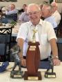 Colin Glendenning with trophies