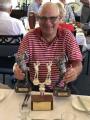 Ron Bensky with trophies